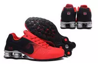 nike sportswear shox nz deliver baskets basses warhead red